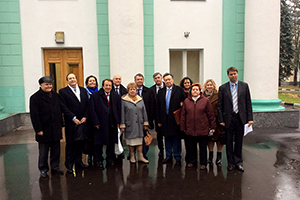 Визит делегации Международной академии имени Михая Эминеску и Союза юристов Республики Молдова в Международный союз юристов